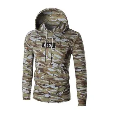 Winter Camoflage Casual Hoodie