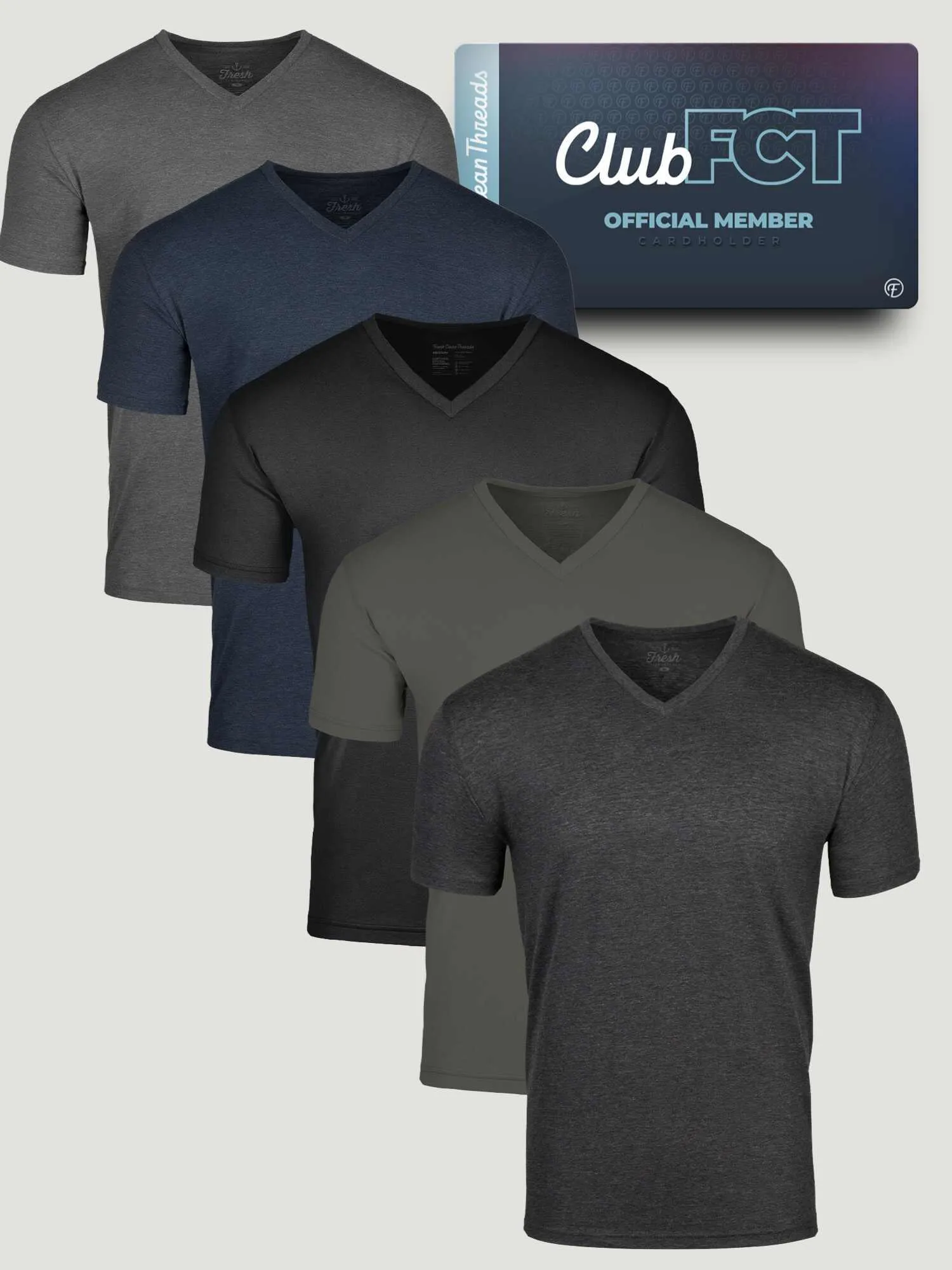 Winter Essentials V-Neck Member 5-Pack