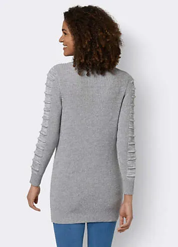 Witt Textured Long Sweater | Kaleidoscope