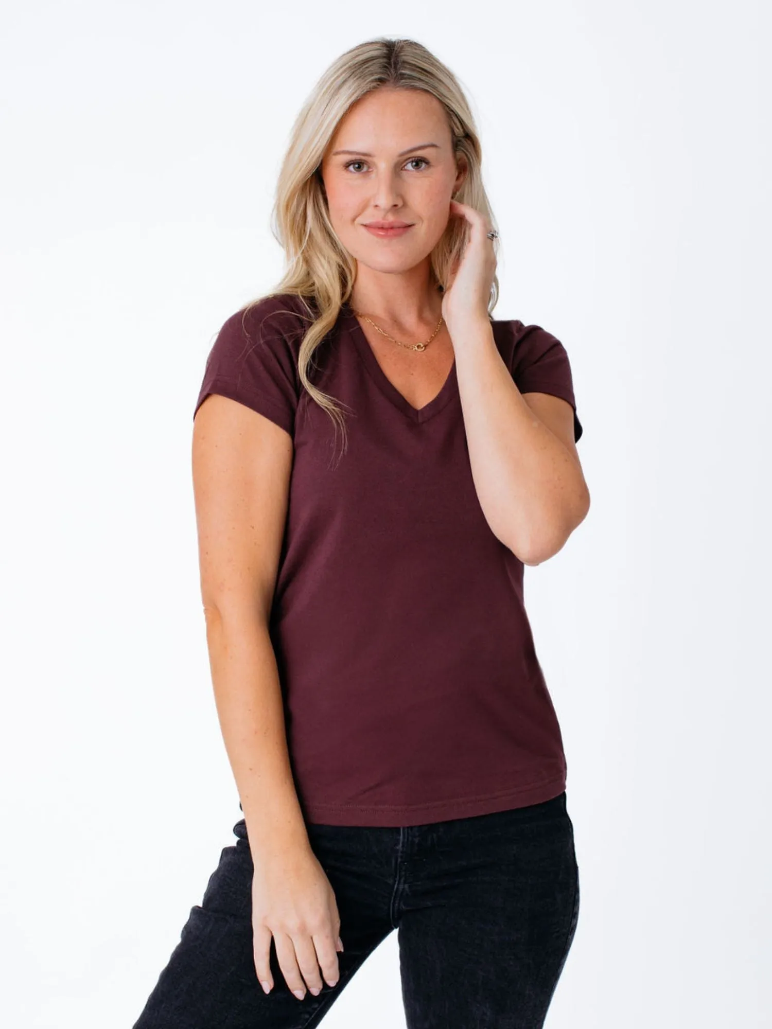 Women's Winter Essentials V-Neck 5-Pack