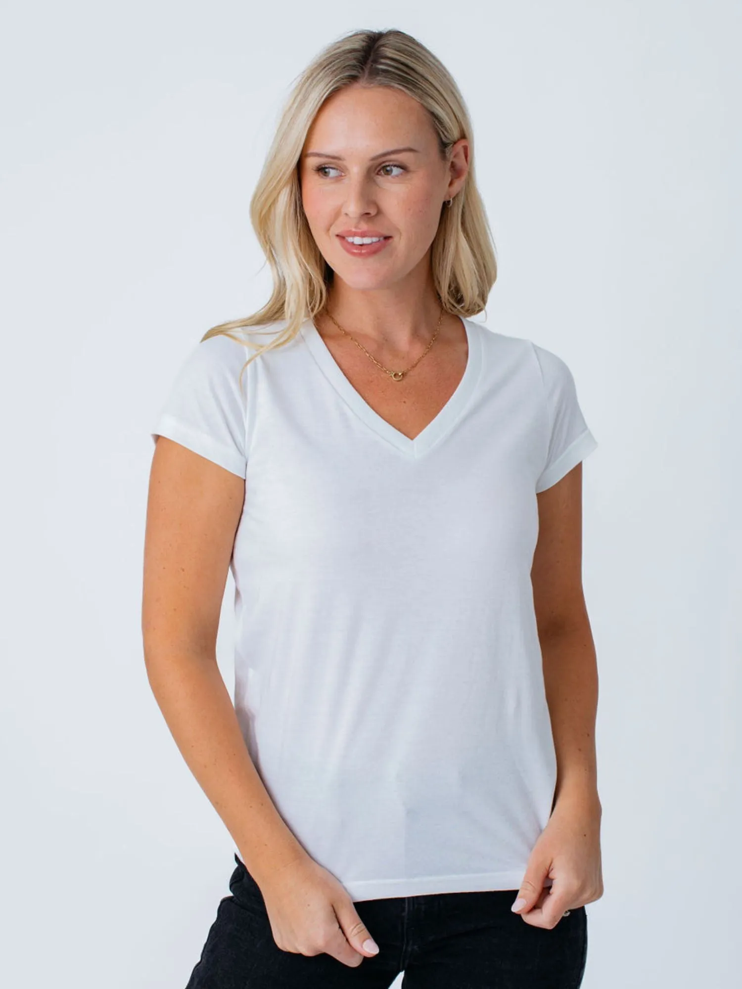 Women's Winter Essentials V-Neck 5-Pack