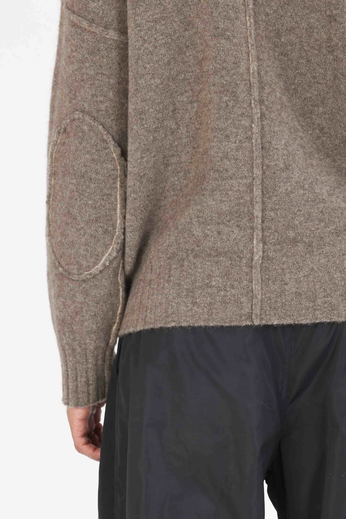 Yak Turtleneck Sweater - Taupe