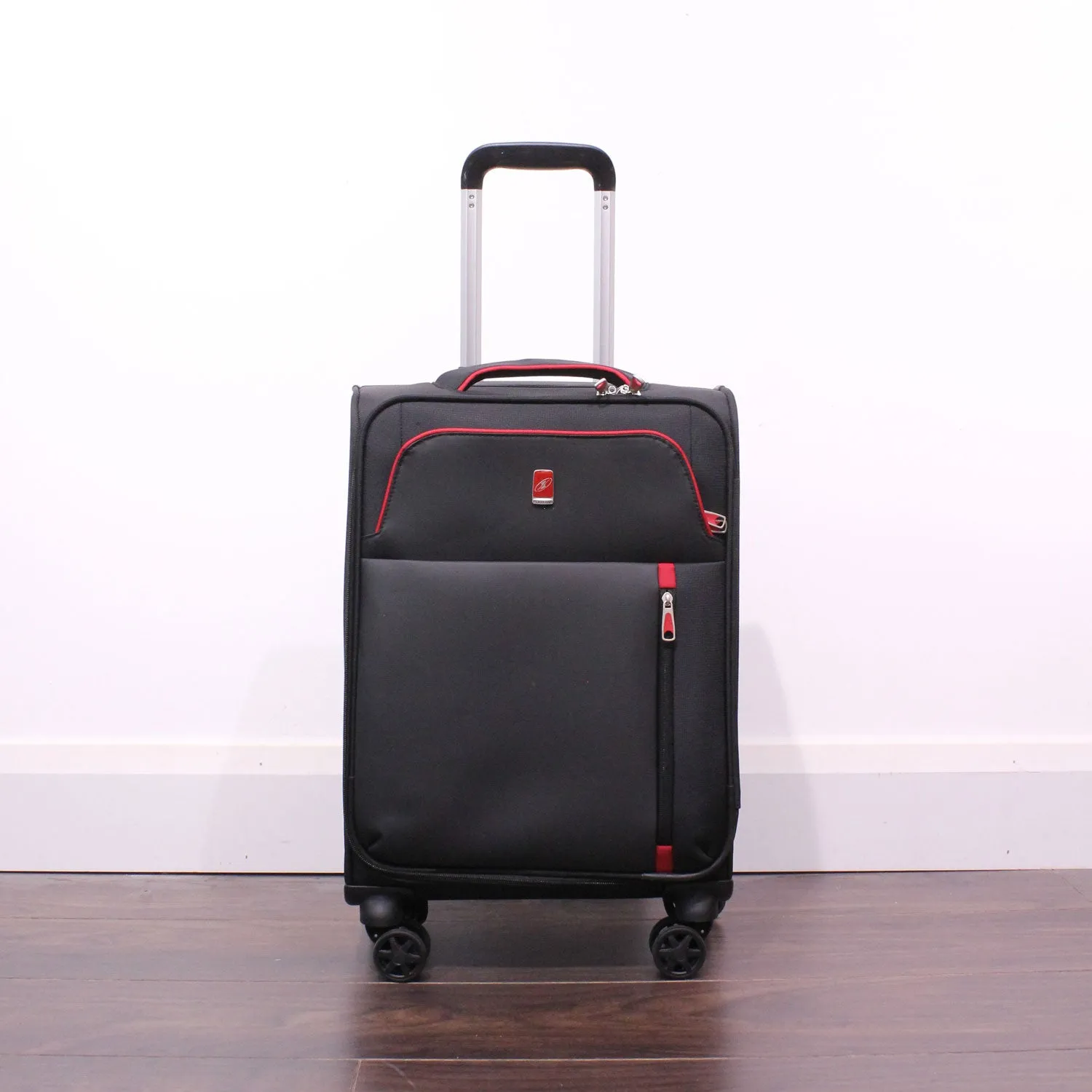 Zennitt Ultra-Light 50cm Luggage - Black/Red